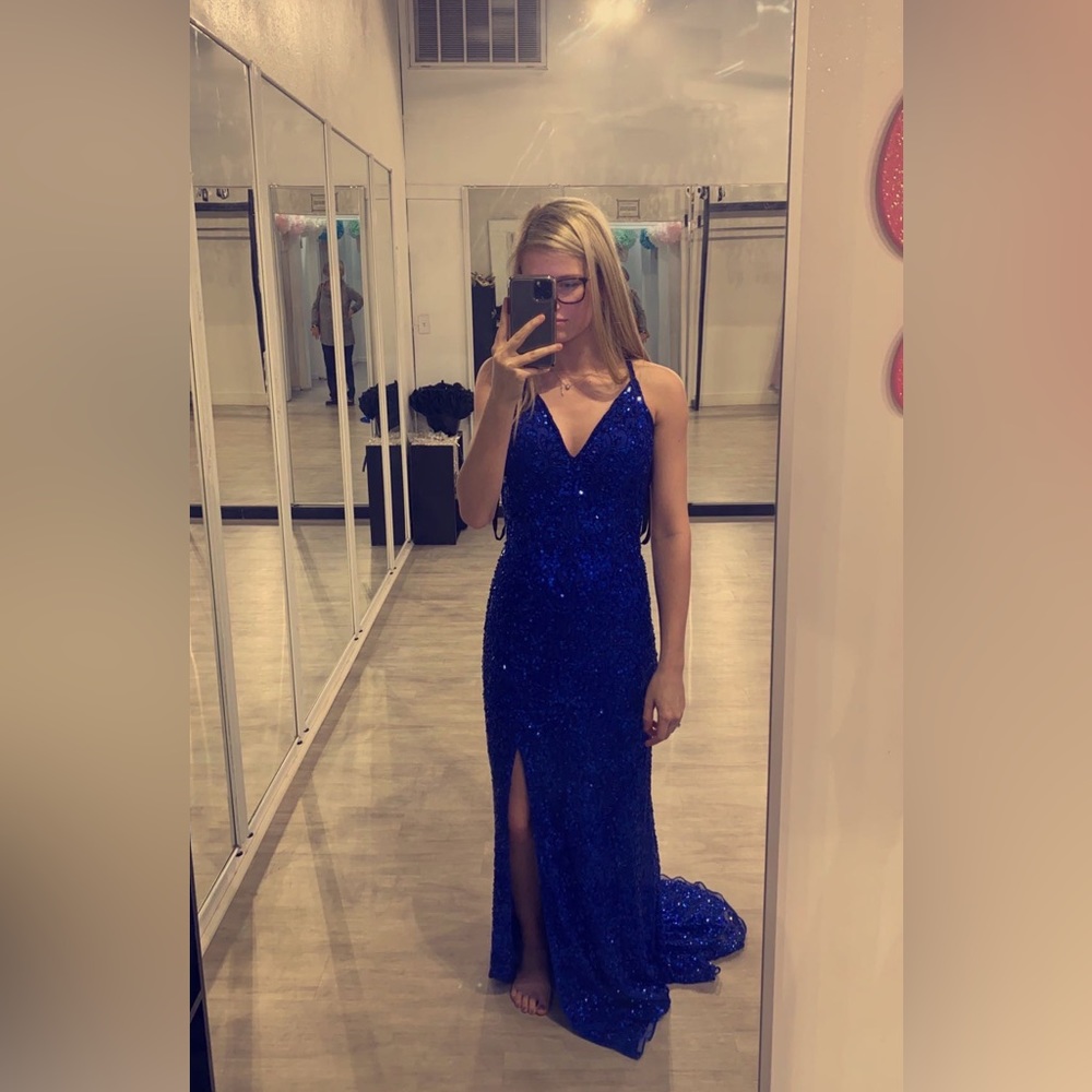Royal Blue Primavera Dress